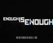 SIXFOOTAH THE POET — Enough is Enough from sixfootah