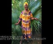 Euphrasia Nyaki, known as Efu, grew up in the village of Nganjoni - Marangu, in the foothills of Mount Kilimanjaro, Tanzania. She ias an SE Faculty member in Brazil and a valued member of Dr. Levine&#39;s SE Legacy Faculty assisting with his programs. nnRecorded July 2020
