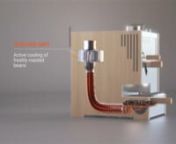 This is work done for the great guys at Roest - https://www.roestcoffee.com/ - showing behind the exterior shell of their coffee roaster. nnOur goal was to capture the attention through a short, sharp and concise animation, and educate their clients in how their coffee roaster works. nnTechnical Info:nModel prepared using Siemens NX (including Motion Graphics)nRendered using KeyShot 9nPost-processed in After Effects.