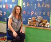 A song about five brown teddies sitting on a wall.