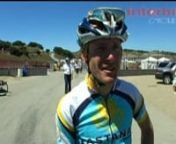 Levi Leipheimer comments on his Twitter habits before the Sea Otter Classic Crit, Sunday, April 18th.nnpresented by INTERBIKEnhttp://www.interbike.comnnin association with CYCLEFILMnhttp://www.cyclefilm.comnnVideo related Twitter names:n@levi_leipheimern@slctbirdn@lancearmstrongn@apluskn@interbiken@cyclefilm