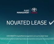 Novated Lease explained from lease