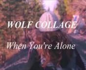 Performed by Wolf Collage.nncan be listen here : https://soundcloud.com/wolfcollage/when-youre-alonennvideo credit : n-