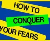 How To Conquer Your Fearsnhttp://stressfreeyou.org/mindfulnessnLearn more at https://www.youtube.com/watch?v=SVadUUT_1W8n8 Ways to Take Advantage of Your Fears nhttps://goo.gl/WkT6gjnnIf you’re not afraid, you’re not human. Everyone is afraid of something. nFears tend to evolve and change over time. A young child might be afraid of the dark. nA middle-aged man is afraid of embarrassing himself during a speech. nA newborn is afraid of loud noises. All other fears are learned. nWhat have you l