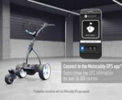 The most technologically advanced product in the Motocaddy range and a world ‘first’ in the trolley sector. The new S5 CONNECT can be linked to the fully-featured Motocaddy GPS App via a Bluetooth™ connection on any compatible smartphone; allowing the trolley’s digital display to be used in place of a conventional GPS, offering front, middle and back distances to the green along with par of the hole, plus a clock and round timer.nnOffering the ultimate in on-course connectivity, the S5 C