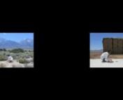 Video recording of performed installations and de-installations of miniature camp models. Filmed on site at Manzanar and Santa Anita, California, and Poston III, Arizona, 2017.