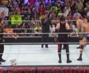 WWE Battleground 2014 - John Cena vs. Randy Orton vs. Roman Reigns vs. Kane from wwe kane