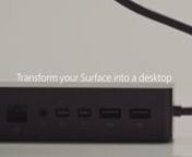 Microsoft Surface Pro 4 Docking Station PD9-00002 from docking station surface pro 4