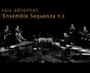 NOIR LAC - David Neerman Lansiné Kouyaté Krystle Warren Ensemble Sequenza 9.3 from sequenza novembre 2017