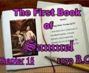 The First Book of Samuel Chapter 15 is taken from Jimmy Swaggarts, “The Expositor’s Study Bible”. It has subdivisions of Amalek, Saul’s Incomplete Obedience, Judgment, Saul’s Humiliation, The Rejection of Saul, and Samuel Slays Agag.For those of you who watch this video, and want to learn God&#39;s Word, I pray you get many blessings.