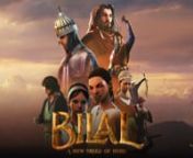 Bilal: A New Breed of Hero is an Arabic 3D computer-animated action-adventure film produced by Barajoun Entertainment. The story is by Ayman Jamal, with screenplay by Alex Kronemer, Michael Wolfe, Yassin Kamel and Khurram H. Alavi. With this film, Jamal aimed to depict heroes from the history of the Arabian Peninsula.nnIt depicts the life of Bilal ibn Rabah, who, known for his beautiful voice, was freed from slavery and rose to a position of prominence in 632 AD. The voice cast features Adewale