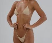 Amalia Bikini Top & Bottoms - Nude from bikini