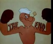 1956 color Popeye cartoon. Popeye&#39;s training for his boxing match with Bluto by jumping rope with a massive chain. Bluto, who&#39;s lazy about everything except sabotage, decides he needs to stop Popeye. He fills Popeye&#39;s heavy bag with iron junk, but Popeye punches it over the fence onto Bluto. And so the punching continues...