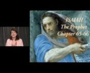 Our study of Isaiah the Prophet concludes with this lecture covering chapters 65-66.Throughout Isaiah, we hear warnings against idolatry and the last two chapters are no exception.The Lord pursues the idolatrous Israelites, even when they themselves did not seek after Him.The 10 commandments handed down to Moses begin with a prohibition against any idol that comes before God.The Lord desires our undivided love.The ancient idols of golden statues have been replaced in modern times with