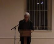 John Godfrey reads at the Poetry Project, February 28, 2018 from saint pillow