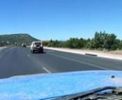 Drive by video of FJ Cruiser caravan during Sedonafest 2010 from pumba