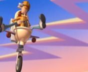 English : Here is a short 3D animated film I&#39;ve done with Damien Climent and Gregory Caujol for the sound.nIt is a tribute to the cartoon Wacky Races and the games