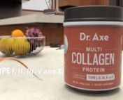 Dr. Axe - Multi-Collagen Protein Powder Final Video from dr collagen protein powder