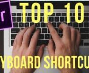 Get 100&#39;s of FREE Video Templates, Music, Footage and More at Motion Array: https://www.bit.ly/2UymF81nWant to edit faster in Premiere Pro? Take a look at our top 10 Keyboard Shortcuts for Premiere Pro.We dive into our favorite top 10 shortcuts that we personally use on a daily basis.n#1 Shuttle Buttons J,K, and L.n#2 Alt or Option.n#3 Shift up shift downn#4 C for Blade Tooln#5 + and - buttons to grow and shrink timelinen#6 - Rolling Edit tool Nn#7 - (Y) Slip Tooln#8 - Alt and Dragn#9 -