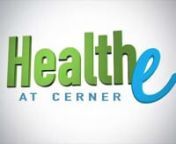 CVP Productions worked with Cerner to develope a video to help their employees learn about HEALTHe at Cerner. A program developed to aid in helping get employees healthy. www.cerner.com