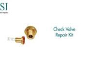 A step-by-step guide on how to replace the check valve poppet in the ASI air compressor.