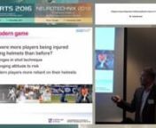 Keynote Title: A Engineering Led Approach to Reducing Head in Injuries in CricketnnKeynote Lecturer: Andy HarlandnPresented on: 07/11/2016, Porto, PortugalnnAbstract: In a 10 year period between 2003 and 2013, over 50 serious or career threatening injuries were recorded in professional cricket by batters hit on the head or face whilst wearing a protective helmet. The game of cricket at the elite level, where a 156g ball can be delivered upwards of 90 mph (~145 kph) towards a batter stood 20 m aw