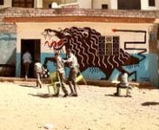 Yok &amp; Sheryo paint St Yared School, EthiopianVideo by Geoff Fortune