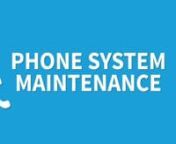 Mitel Phone System Maintenance from PSU.nVisit: www.psu.co.uk/videos/mitel-maintenance-providernnn*transcript*nPhone System Maintenancen...boring isn&#39;t it?nnIt&#39;s not to us!nnYou need Mitel maintenance.nnIf your phone system stops working...nnNo callsnnNo salesnnUnhappy customersnnSo Choose the Right people to look after your Mitel system!nnPremium ServicenExpert EngineersnFast Responsennans there&#39;s more...nnwith over 30 years of ExpertisenMitel Partnern