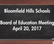 Board of Education Meeting April 20, 2017nA.tCall to Order @ 7pmtnB.tPledge of AllegiancetnC.tAttendancetn-Secretarytn5.tSuperintendent&#39;s Report - Rob Glasstn6.tConsent AgendatnA.tConsent Agenda Motiontn-SecretarytnI move that the Board of Education approve the recommendations detailed in the Consent Agenda as follows:tnB.tRequest to Approve Minutes: Closed Session of March 16, 2017tnC.tRequest to Approve Minutes: Regular Meeting of March 16, 2017tnD.tRequest to Approve Substitute RatestnChristi