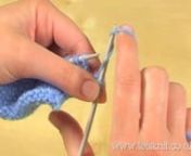 The Fifteenth in a series of free knitting demonstrations provided by letsknit.co.uk.nnIn this guide we show you the how to create an extra loop of yarn over the needle between a purl and a knit stitch.nnVisit letsknit.co.uk for more videos, free patterns and great giveaways.