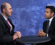 Sumanta K. Pal, MD, of City of Hope, and Toni K. Choueiri, MD, of the Dana-Farber Cancer Institute, exchange views on the key papers in renal cell carcinoma presented at ASCO’s 2017 nonprostate GU oral abstract session. (Abstracts 4504, 4505, 4506, 4507, 4508)
