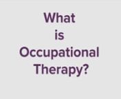 What is OT?nKayla-- Can you get yourself dress? Can you take a shower? You know, can you do those basic things? And they’re like, well no. OK, well I can help with that!nWhat is Occupational Therapy?nCOURTNEY -- Occupational Therapy is a discipline that assists patients and persons who have lost function or ability to regain independence, return to their everyday activities of daily living.nTYLER -- Activities of daily living, or ADLs, that’s going to be. Those are activities of getting dr