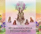 Once you have OPENED THE PORTAL on this auspicious day- beam in for more inspirational offerings during the 11.11 Unified Virtual Experience: