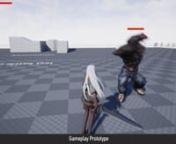 This is a project I&#39;ve been working on for a while - advanced locomotion inside Unreal Engine + battle system with the enemy prototype. The project is root-motion based, 97% of main character animations are pure keyframe, but hit reactions/deaths and the NPC animations are I&#39;ve made with a Mixamo mocap. nnYou can play the demo on your PC by downloading the archive by this link: https://drive.google.com/file/d/1XFWyGilDwi_H66QgFaX9DysGrBGT-wSw/viewnnAlso, a detailed description of each feature co