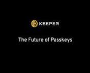 The Future of Passkeys with Keeper SecuritynnThere’s a new way to securely authenticate into websites and applications without a password. It’s called a passkey. It’s secure, phishing resistant and inherently supports two-factor authentication. Soon, you’ll be able to manage passkeys from your Keeper Web Vault, Desktop App and browser extensions. nnnHere’s how: A