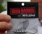 We are proud to introduce our new wacky jig head, The Headbanger! nnWacky jig head fishing is a super technique for finicky fish, and just plain catches them under tough conditions. It is also tremendous fun, as you get a ton of bites and you never know how big the fish will be. This is the hottest technique in Japan and one used quietly by a lot of US pros when the going gets tough. The bait and jig head literally rock all the way to the bottom.nnA year in the making we have put a lot of though