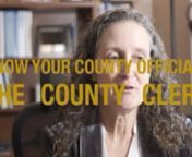 Have you ever wondered why Washington State counties have a separately elected County Clerk? Or do you have questions on what exactly a County Clerk is? Today I will help answer those questions and more as you get to “know your county official: the County Clerk”.nnHi, I am Melissa Beaton, Skagit County Clerk and today I will be talking about the role of the County Clerk, provide you with a brief history on the office in Washington and how it differs than other states, as well as let you know
