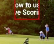 Live Scoring - GolfSixes League from sixes