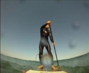 Session Stand Up Paddle @ PDB con 30/50 cm de olas muy divertidas, agua cristalina y sol de atardecer!!! Puro Placer! Increible como va la TRANSFUGE 8´9´´ Redwoodpaddle en estas condiciones!!! No se te escapa ni una :-)