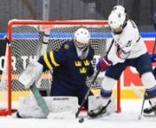 Margaret Scannell scored a goal and an assist and Alexandra Lalonde had two assists as the United States outlasted a physical 6-3 win over Sweden.