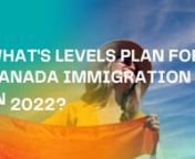 Recently, Canada has finally announced the 2022 to 2024 immigration level plan. It is important to mention that the Canadian government is all set to welcome new immigrants, and for the same, it has been in the position to announce the level plans. This year the number of people who will be coming to Canada is going to be very high. That is why it has become essential to announce these kinds of Level plans for the proper management of the country as a whole. nnThis level plan plays an important