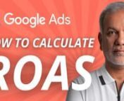 Please join our FREE Facebook group ‘Google Ads Like A Boss’. Meet like-minded professionals, join the discussions, ask questions, offer help and much more. https://www.facebook.com/groups/googleadslikeabossnnThe No.1 Google Ads Coaching and Training Program. Watch Masterclass here: https://sfdigital.co/youtube nnDo you want to know how to calculate the return on ad spend (ROAS) in Google Ads? Then this video is for you! Watch the video to learn how to calculate ROAS.nnIf an agency charge a