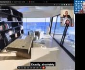 [00:06:02]nDan Smigrod: Can you use all the Matterport controls in the bottom left? For example, if you went to the dollhouse view and you wanted to get back outside to the patio?nn[00:06:10]nRuss Rive: Exactly, absolutely. All the Matterport functions work here. So if I go to the dollhouse view, you&#39;ll see here. For example, if Marcelo goes out on the deck in the house right now, but if I move around.nn[00:06:22]nMarcelo Franco: If you zoom, I&#39;m there. If you zoom in.nn[00:06:25]nRuss Rive: The