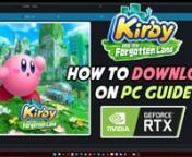 Take control of the powerful pink puffball, Kirby, and move around freely in 3D stages as you discover a mysterious world with abandoned structures from a past civilization—like a shopping mall?! Copy enemies’ abilities like Sword and Ice and use them to attack and explore your surroundings! What journey awaits Kirby? Take a deep breath and get ready for an unforgettable adventure!nnDownload and play into your PC with Yuzu or Ryujinx Emulator with this simple step by step guide on how to get