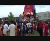 Ratha Yatra of the Detroit Iskcon Krishna Temple, held in Novi, Michigan, July 24, 2010, by Stephen Knapp (Sri Nandanandana dasa). Even though the