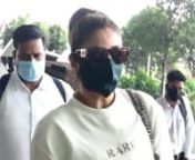RAVEENA TANDON SPOTTED AT AIRPORT DEPARTURE from raveena