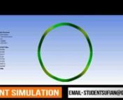 Ansys Workbench Simulation of Stent.n1. I have used symmetry in this particular Simulationn2. Structural steel is used as stent material with Bilinear Isotropic Hardening Propertyn3. After 1.5 seconds in this video, No movement is there because of plastic property with springback effect.n4. A hidden part is used to displace the stent.nnThanksnSufian AhmadnEmail- studentsufian@gmail.comnWhatsApp number:- +91 7393829812nnnkeywords:-nAnsys, Simulation, FEA, Stamping, Finite Element, Fem, Non Linear
