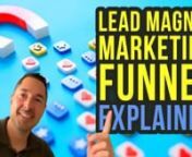 A Lead Magnet Marketing Funnel is a marketing funnel where you make use of a Lead Magnet. A Lead Magnet is something with high perceived value for your customers and that helps them on their journey to success. It can be an ebook, a guide, a video or some other secret that will help them. Think about what you figured out the hard way when you started on the same journey and you which you knew before.nnIf you offer this information, you know for certain that the people watching/ordering/downloadi
