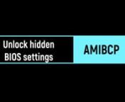 AMIBCP 4.53 + 5.02https://soft4bro.com/soft/download-amibcp-453-502nAMIBCP (AMI BIOS Configuration Program) is a program for editing American Megatrends produced bios settings. Version 4.53 successfully copes with most of the bios of Chinese boards on Socket 2011, 1356, and some other sockets.nFor Chinese boards on the 2011-3 socket, AMIBCP version 5.02 will do.nThe program for editing BIOS settings appeared together with the BIOS itself if we&#39;re talking about the AMIBCP utility which edits Am