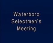 Agenda for Waterboro Board of Selectmen Meeting held August 1, 2023 at Waterboro Town Hall.nn1. PLEDGE OF ALLEGIANCEn2. PUBLIC HEARINGS n3. ANNOUNCEMENTSn4. ADDITIONS OR DELETIONS TO AGENDAn5. APPOINTMENTn a. Contract Deputy Updaten b. Assessor, Shirley Bartlett – Tax Commitmentn c. Public Safety &amp; Garden Committee representatives: Report for FYn6. PUBLIC COMMENTS n7. CORRESPONDENCEn a. Treasurer’s Reportsn8. REPORTS &amp; STAFF INITIATIVES n a. Selectmen’s reportsn b. Town Administrat